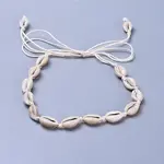 Adjustable Cowrie Shell Beads Beaded Necklaces