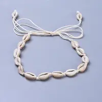 Adjustable Cowrie Shell Beads Beaded Necklaces