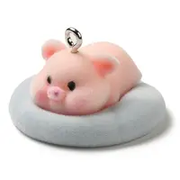 Flocking Resin Sleeping Pendants