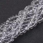 Synthetic Quartz Crystal Beads Strands