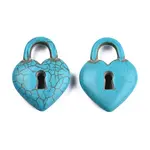 Synthetic Turquoise Gemstone Pendants