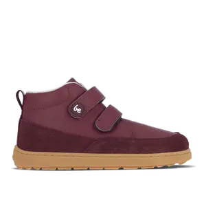 Dětské barefoot boty Be Lenka Elio Kids - Berry