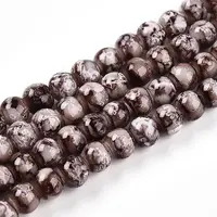 Baking Painted Glass Beads Strands