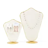 Velvet Bust Jewelry Display Rack