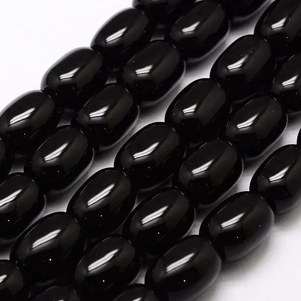 Natural & Dyed Black Onyx Beads Strands