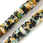 Baking Paint Synthetic Turquoise Beads Strands