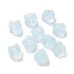 Baking Painted Transparent Glass Beads