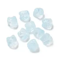 Baking Painted Transparent Glass Beads