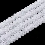 Synthetic Crackle Quartz Beads Strands
