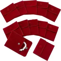 Square Velvet Jewelry Bags