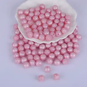 Round Silicone Focal Beads