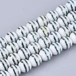 Electroplate Glass Beads Strands
