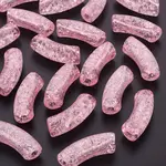 Transparent Crackle Acrylic Beads