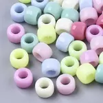 Opaque Acrylic European Beads