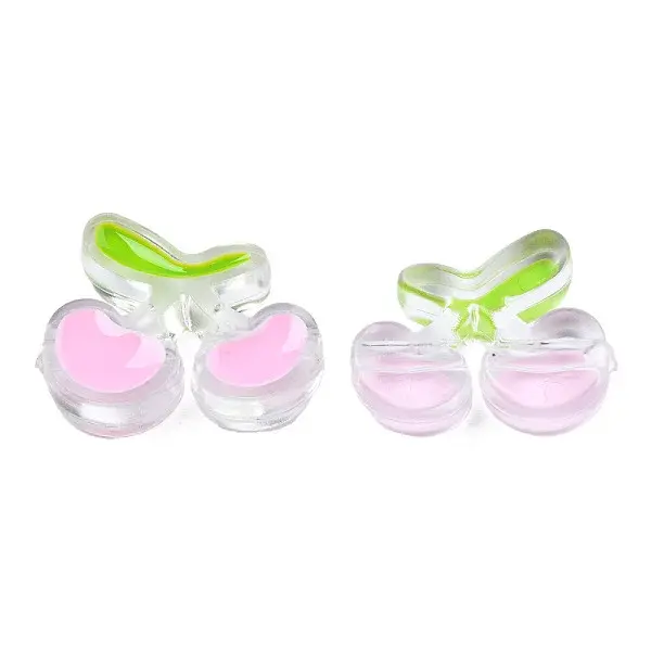 Transparent Acrylic Enamel Beads