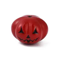 Halloween Theme Spray Painted Alloy Beads