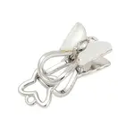 Brass Micro Pave Clear Cubic Zirconia Box Clasps