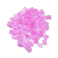 Transparent Acrylic Beads Caps