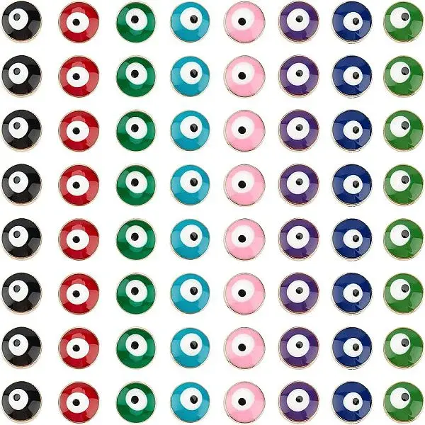 Alloy Enamel European Beads