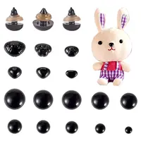 260Pcs 16 Style Resin Doll Eyes & Nose