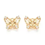 Brass Micro Pave Cubic Zirconia Charms