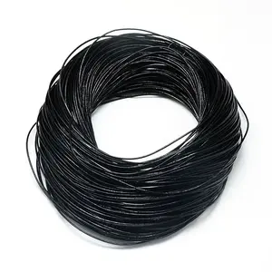 Round Cowhide Leather Cord