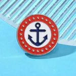 Ship Voyage Theme Enamel Pins