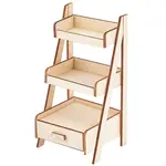 Mini Wood Storage Rack Furniture Model
