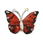 Butterfly Transparent Resin Brooch