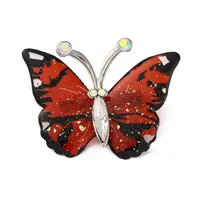Butterfly Transparent Resin Brooch
