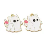 Halloween Alloy Enamel Pendants