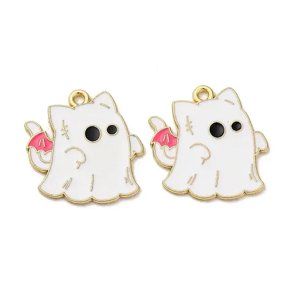 Halloween Alloy Enamel Pendants