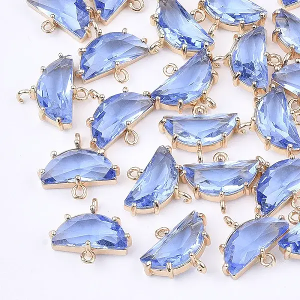 Transparent Glass Links connectors