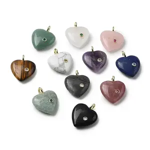 Natural Mixed Gemstone Pendants