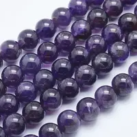 Natural Amethyst Beads Strands