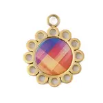 304 Stainless Steel Enamel Pendants