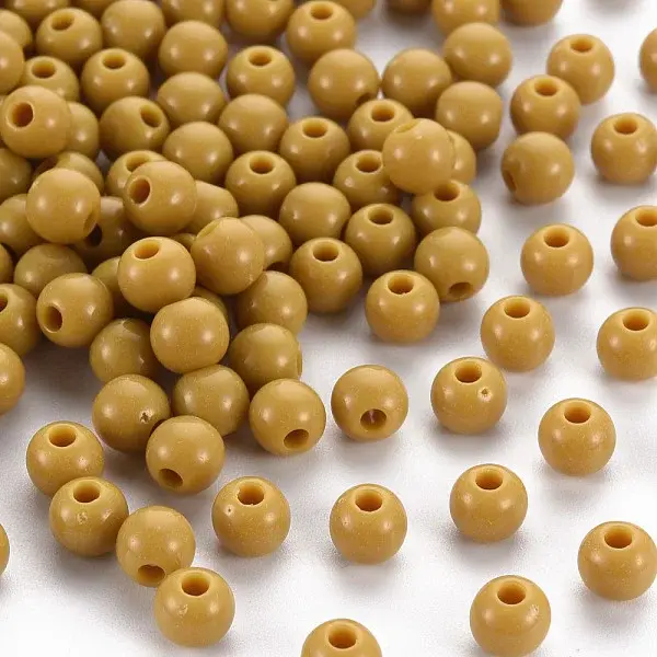 Opaque Acrylic Beads