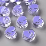 Transparent Enamel Acrylic Beads