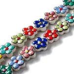 Handmade Porcelain Flower Beads Strands