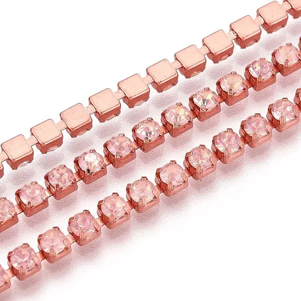Iron Rhinestone Cup Chains