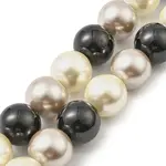 Round Shell Pearl Beads Strands
