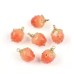 Handmade Flower Epoxy Resin Pendants