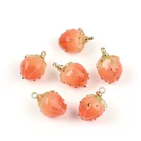 Handmade Flower Epoxy Resin Pendants