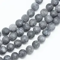 Natural White Jade Bead Strands