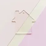 Transparent Acrylic Disc Big Pendants