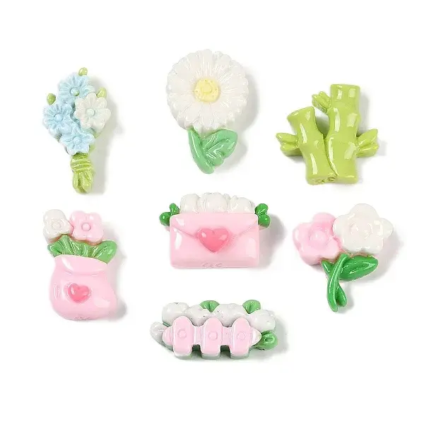 Opaque Resin Decoden Cabochons