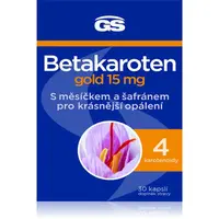 GS Betakaroten gold 15 mg kapsle pro podporu opálení 30 cps