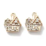 Micro Pave Clear Cubic Zirconia Pendants