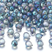 Transparent Glass Charms