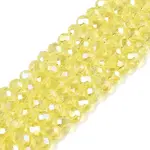 Electroplate Glass Beads Strands